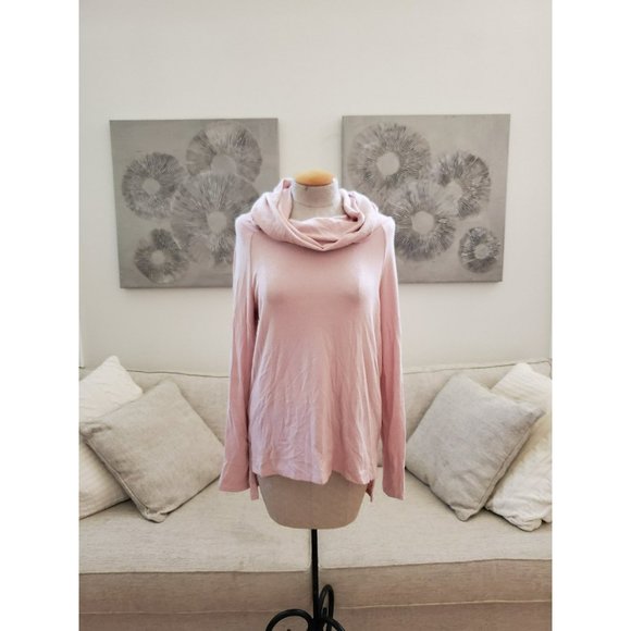 Gibson Convertible Neckline Tunic - size XS in Pink. - Picture 3 of 12